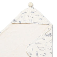 Life Aquatic Hooded Towel