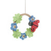 Ladybug Wreath Ornament