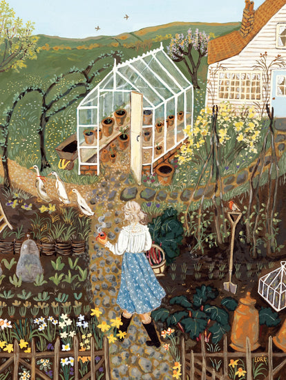 Lady of the Garden Puzzle