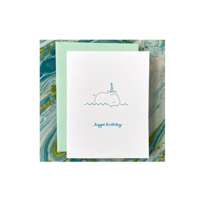 Hippo Birthday Card