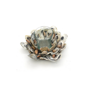 Oyster Shells Tea Light Holder