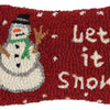 Let It Snowman Mini Pillow