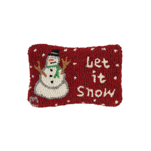 Let It Snowman Mini Pillow