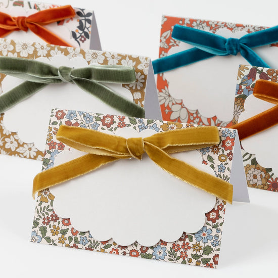 Liberty Fall Place Cards