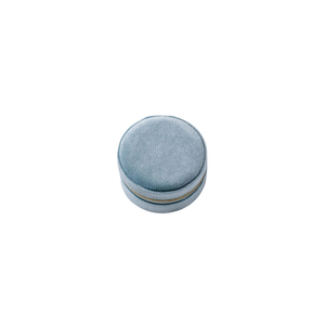 Round Velvet Jewelry Box
