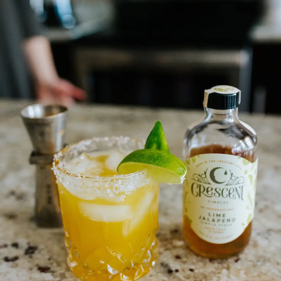 Lime Jalapeño Simple Syrup