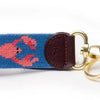 Faded Blue Lobster Key Ring