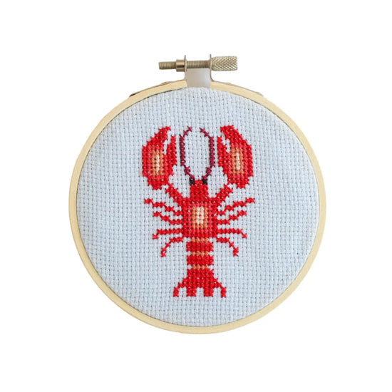 Lobster Cross Stitch Kit