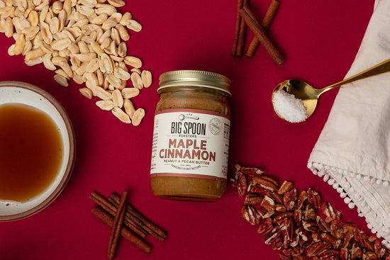 Maple Cinnamon Peanut & Pecan Butter