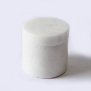 Marble Round Pill Box