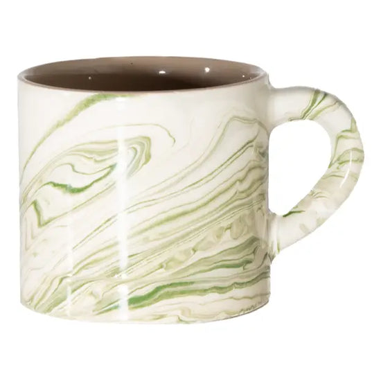Marbled Olive Mug