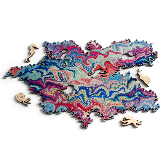 Marbling Infinity Puzzle