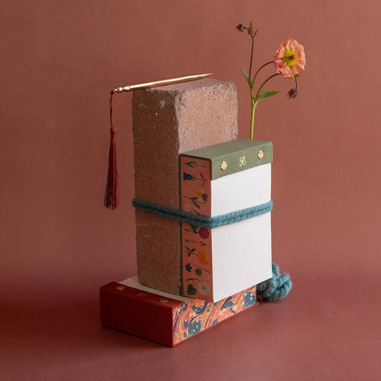 Jotter Block Art of Marbling