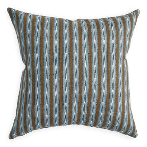 Mashru Tobacco Linen Pillow