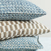 Menorca Azure Linen Pillow