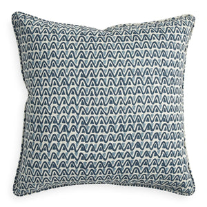 Menorca Azure Linen Pillow