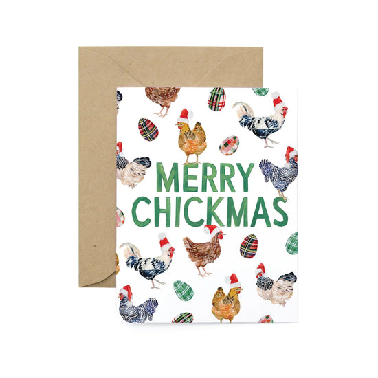 Merry Chickmas Card
