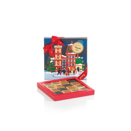 Mini Chocolate Squares Christmas Gift Box