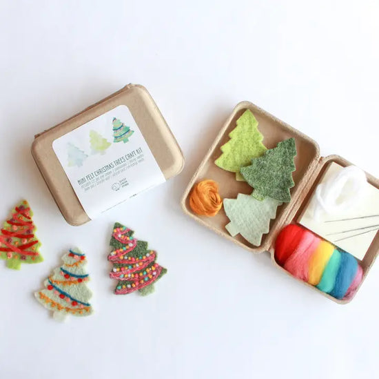 Mini Christmas Tree Felt Craft Kit