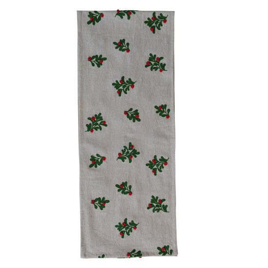 Mistletoe Table Runner