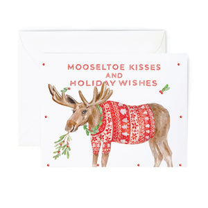 Mooseltoe Holiday Card