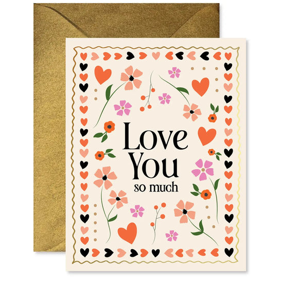 Mosaic Floral Card