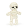 Mummy-themed Jellycat toy on a white background