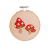 Mushroom Cross Stitch Kit