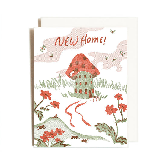 Mushroom Home Card