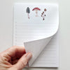 Mushrooms Checklist Notepad