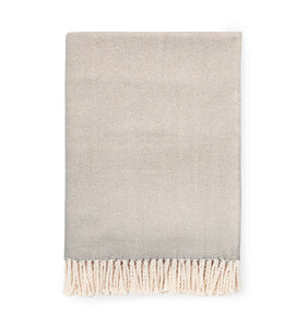 Sferra Celine Throw | Mushroom