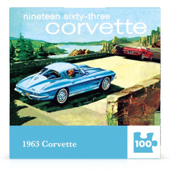 1963 Corvette Mini 100 Piece Puzzle
