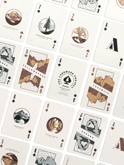 National Parks Playing Cards