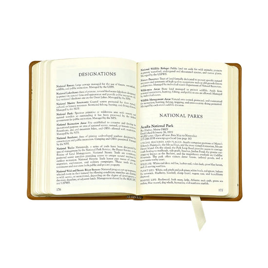 National Parks Atlas | Leather Edition