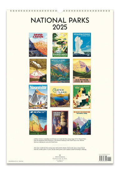 National Parks Wall Calendar