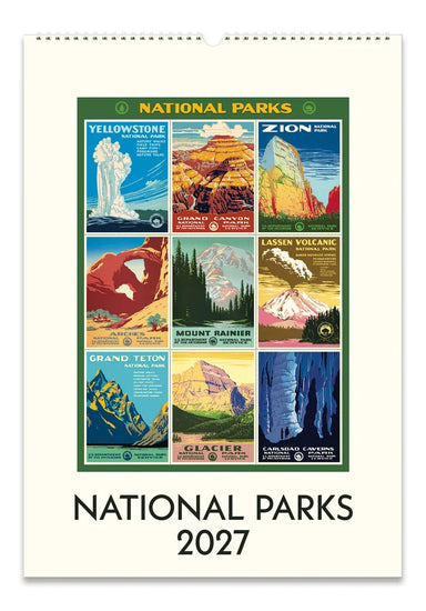 2027 National Parks Wall Calendar