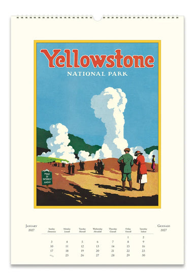 2027 National Parks Wall Calendar