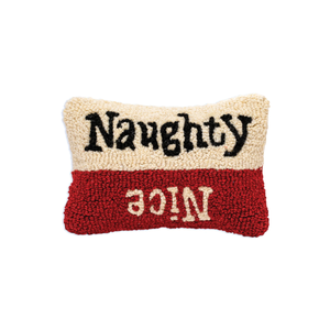 Naughty or Nice Mini Pillow