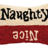 Naughty or Nice Mini Pillow
