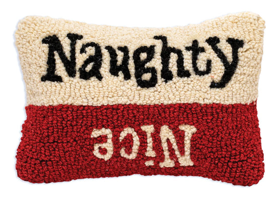 Naughty or Nice Mini Pillow