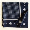 Navy Polka Dot Bandana