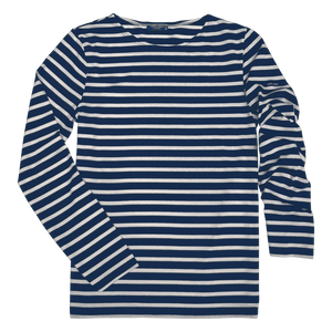 Navy & White Stripe Tee