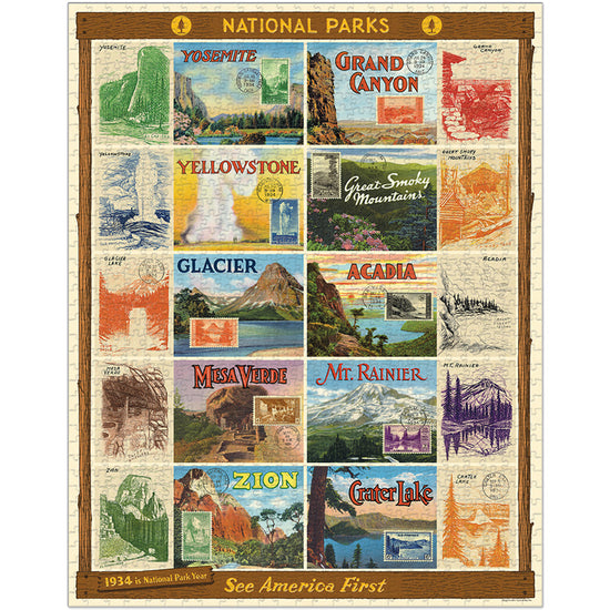 National Parks Puzzle, New Edition