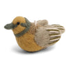 Ochre Green Bird Ornament