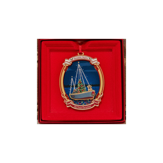 Old Town Christmas Ornament