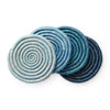 Ombre Blue Coaster Set