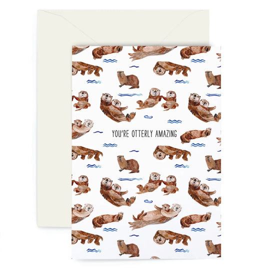 Otterly Amazing Card