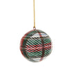 Tartan Ball Ornament