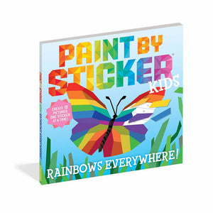 Paint by Sticker: Rainbows Everywhere