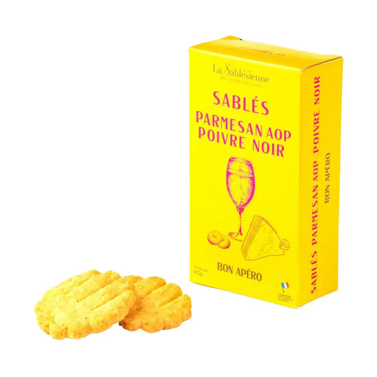 Parmesan & Black Pepper Savory Crackers